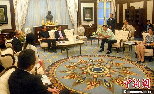 泰国多位政府高官会见中国企业代表