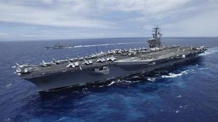 美国防部官员称航母舰队已驶向红海|美军|航母|舰队_新浪新闻