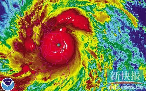 史上最强台风海燕强袭菲律宾