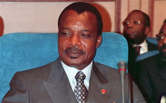 刚果共和国总统德尼·萨苏—恩格索