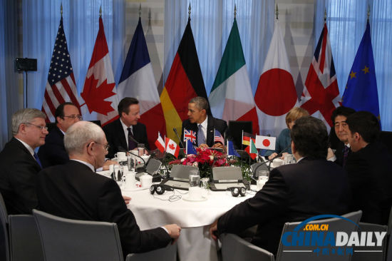 G7领导人磋商乌克兰局势 放弃索契峰会孤立俄
