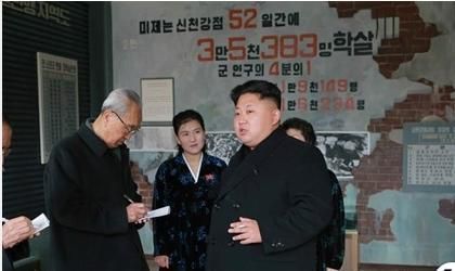 朝鲜提出强烈抗议，称“这是对我国人民不可饶恕的冒渎。”（图片来源：日本雅虎网站） 