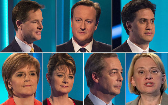 英大选辩论聚焦经济医保与移民 保守党工党表