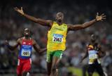 图文：牙买加选手博尔特获男子200米奥运冠军