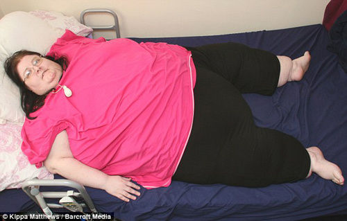 英国最胖女子重254公斤4年未出门图新闻中心新浪网 