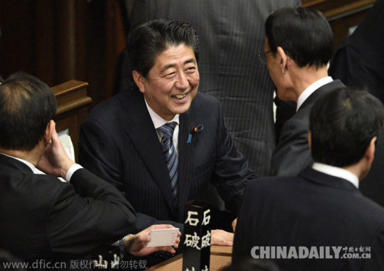 安倍当选第97任日本首相 第3届安倍内阁启动(