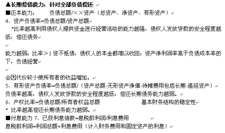 偿还能力