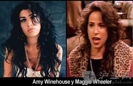 Amy Winehouse and Maggie Wheeler