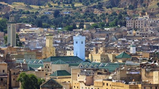 Lovers can enjoy the views over the Moroccan city of Fez. Source: ThinkStock