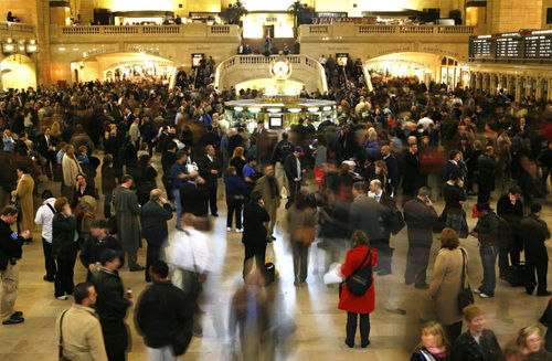 At peak times, New York City's Grand Central Terminal gets pretty crazy. ߷ʱεŦԼ복վȥĺܷ