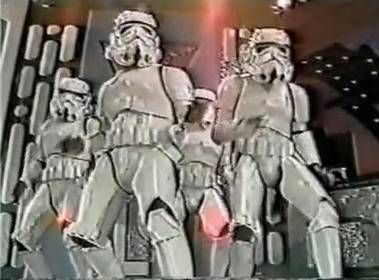  A disco version of the Star Wars theme became a No. 1 hit in 1977, and held the spot for two weeks.