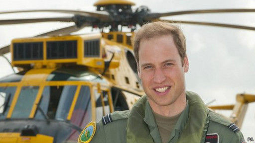 英威廉王子凭实力获新工作:担任急救飞行员