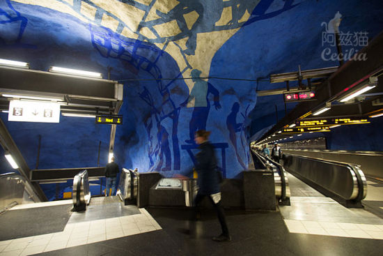 全世界最艺术最炫的地铁站