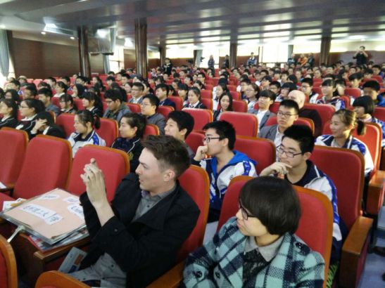 2015海外名校中国行-西安站演讲现场