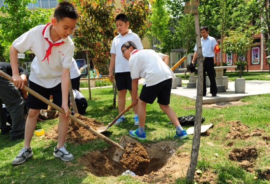 北京小学翡翠城分校:为了生命的绿色成长