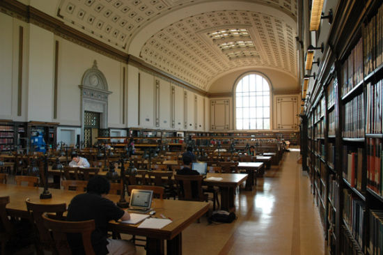 ݴѧУͼݵıҡThe North Reading Room in Doe Library, UC Berkeley, Berkeley, CA