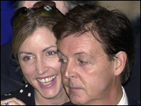 Heather Mills and Paul McCartney