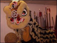 lion dancing