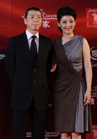 Director Feng Xiaogang and his wife
