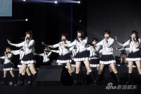 snh48演唱会劲歌热舞引爆广州