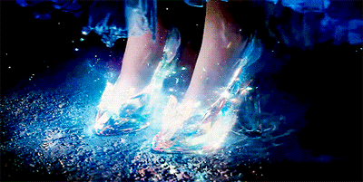 水晶鞋闪亮