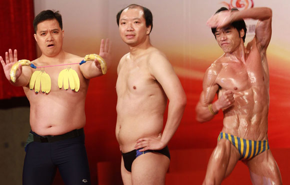 2012亚洲先生首轮面试奇葩频出