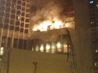 香港一酒店发生大火