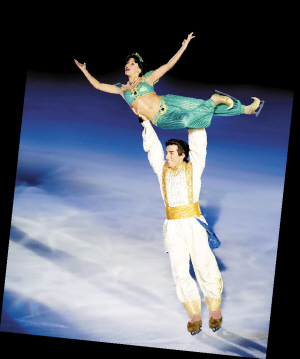 迪士尼冰上芭蕾《公主的梦想》12日晚亮相(图