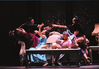 《欲望花园》上舞台 北京国话剧场连演10场