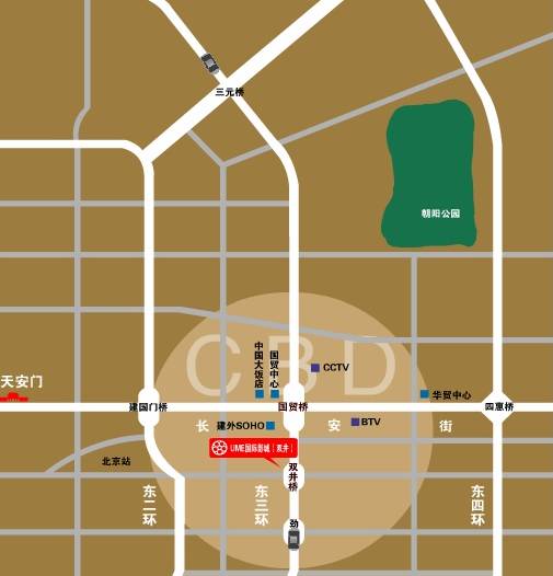 北京UME国际影城双井店地理位置(图)