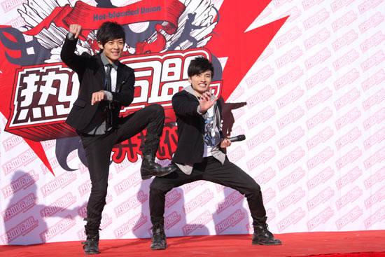励志武术片《热血同盟》开机 大张伟牵手棒棒