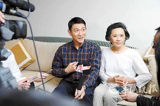 刘德华与叶德娴情同母子