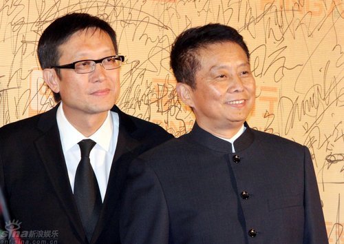 图文:上海 电影 节开幕--导演 刘伟强 和黄建新_影
