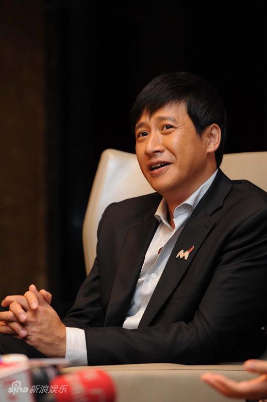 图文:《大地震》上海发布会-演员张国强