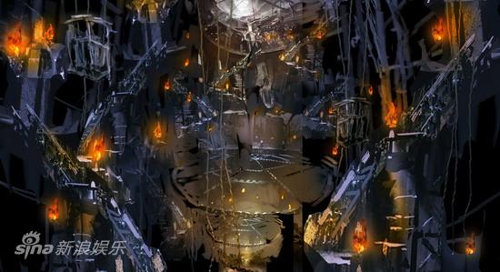 图文:《狄仁杰》特效场景图-浮层内部构造_影音娱乐_新浪网