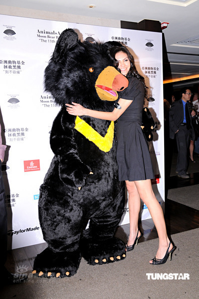 莫文蔚出席动物基金慈善晚会 关心四川灾区【图】
