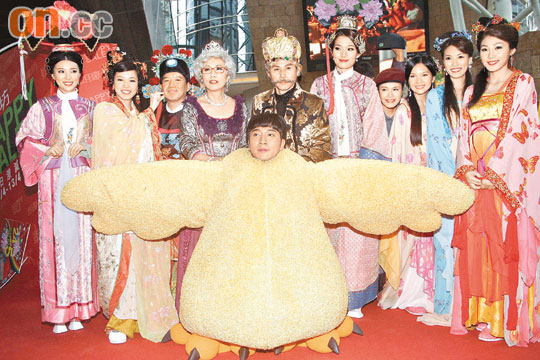 何韵诗扮公主自嘲老妖 笑言监制大胆不怕收视跌