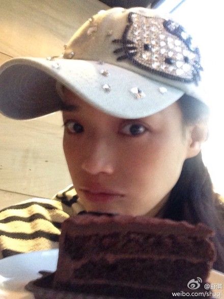舒淇爱甜食苦恼长胖：离闪电越来越远