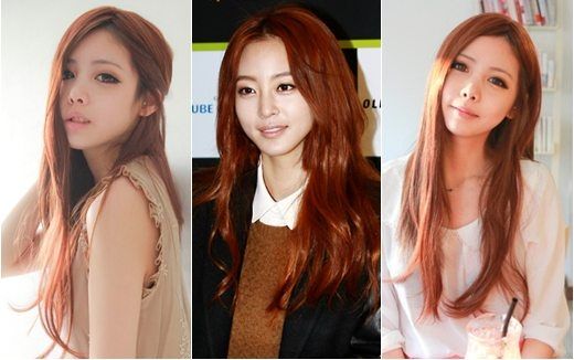 韩情脉脉:<em>韩艺瑟</em>橙棕色长发引新潮(附图)_影音