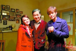 张国立张韶涵合拍贺岁广告演父女(图)