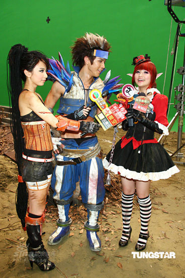 she汪东城代言网游 造型超酷称像拍大片【图】