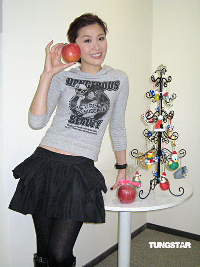 周丽淇日本种树收成好 空运幸运果送亲友【图】