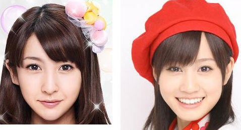 眼睛与前田敦子似