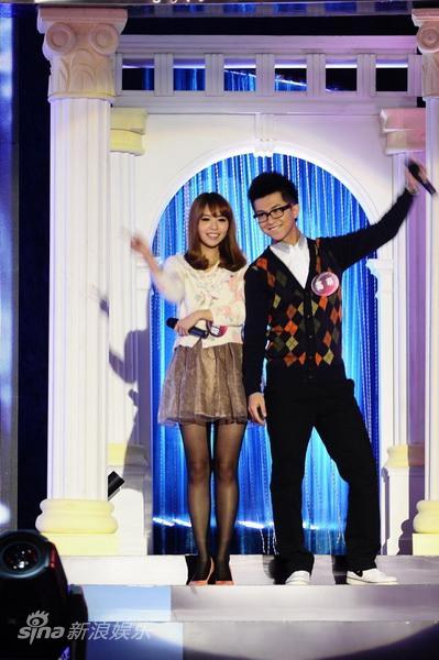 资料图片:安徽卫视《幸福夫妻档》节目录制(2