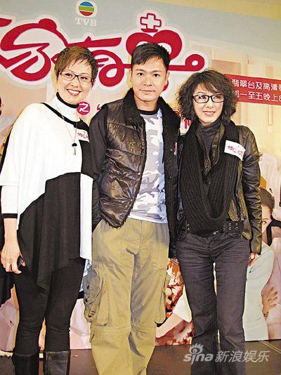 (左起)廖安丽、郭晋安、米雪