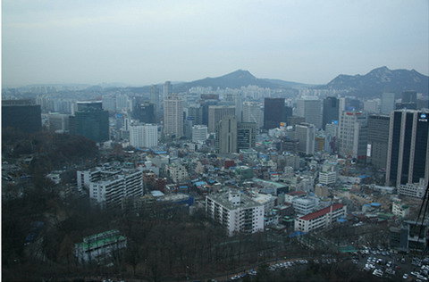 登南山眺首尔市景 韩道明寺杉菜首次约会地(图)