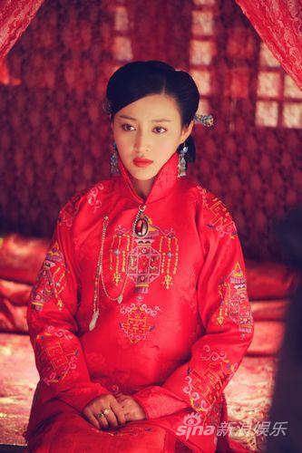 甘婷婷新娘装
