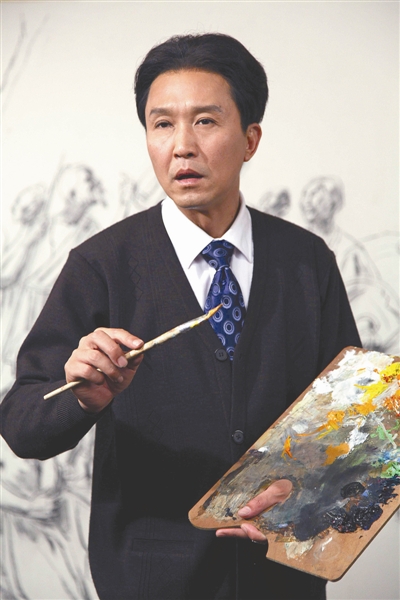信报讯(记者王大鸣)电视剧《徐悲鸿》正在河北
