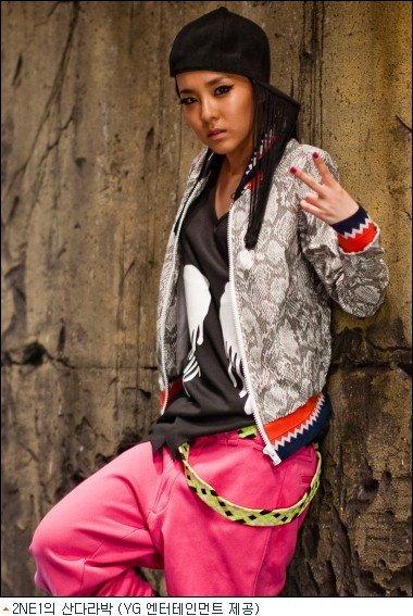 《kiss》2ne1的成员sandara