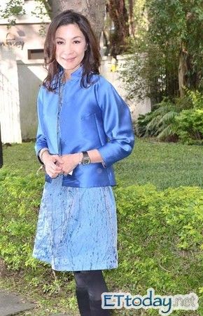 杨紫琼亮相宣传环保纪录片《绿色足迹》|杨紫